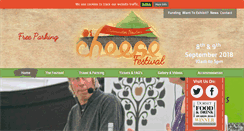 Desktop Screenshot of cheesefestival.co.uk